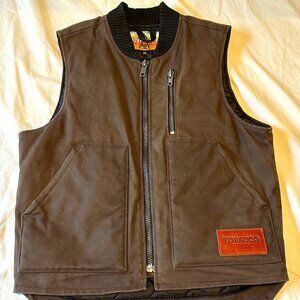 Tobacco Motorwear Wasteland Vest Brown - Size M